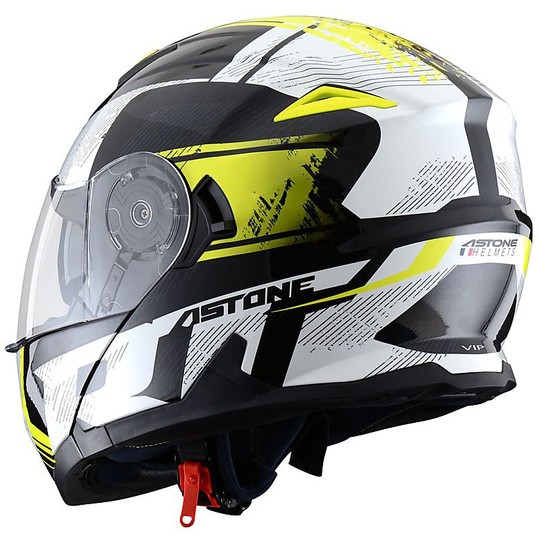 Helmet Moto Modular Double approval Astone RT 1200 Vip Yellow