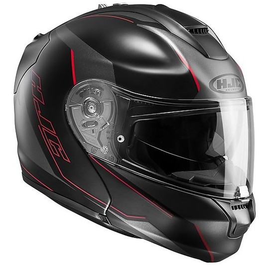 Helmet Moto Modular HJC RPHA MAX EVO Double Visor Dorgon MC1SF
