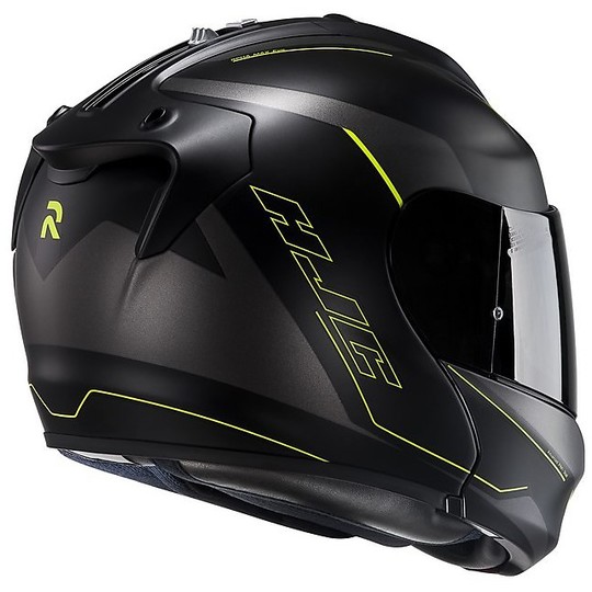 Helmet Moto Modular HJC RPHA MAX EVO Double Visor Dorgon MC4HSF