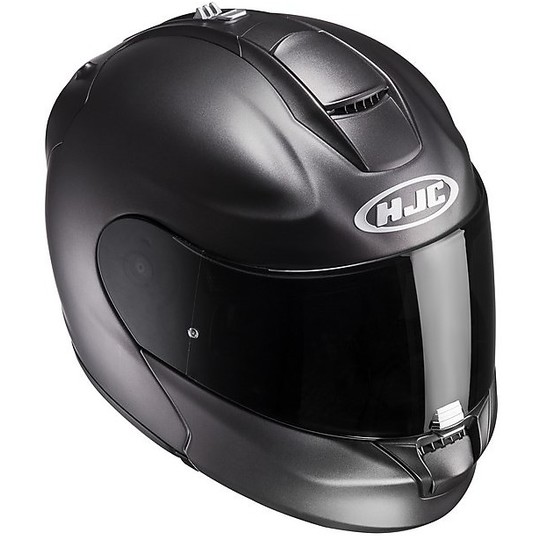 Helmet Moto Modular HJC RPHA MAX EVO Double Visor Semi Matte Titanium