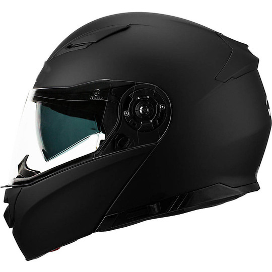 Helmet Moto Modular One Outline 2.0 Double Visor Yellow Black hy vision