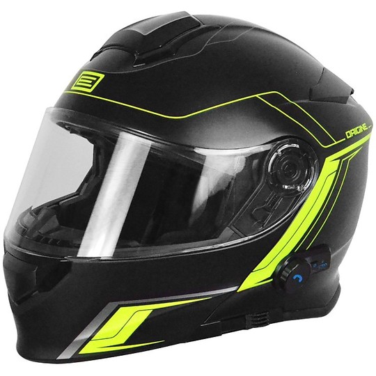 Helmet Moto Modular Source Delta with Bluetooth Integrated Motion Yellow