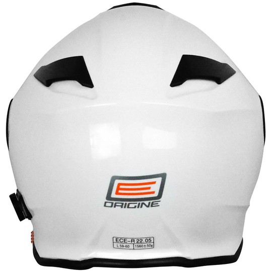 Helmet Moto Modular Source Delta with Integrated Bluetooth White