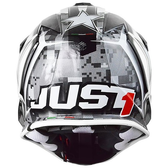 Helmet Motocross Enduro Just 1 J32 Moto X Black