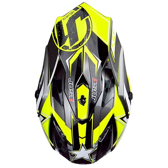 Helmet Motocross Enduro Just 1 J32 Moto X Yellow