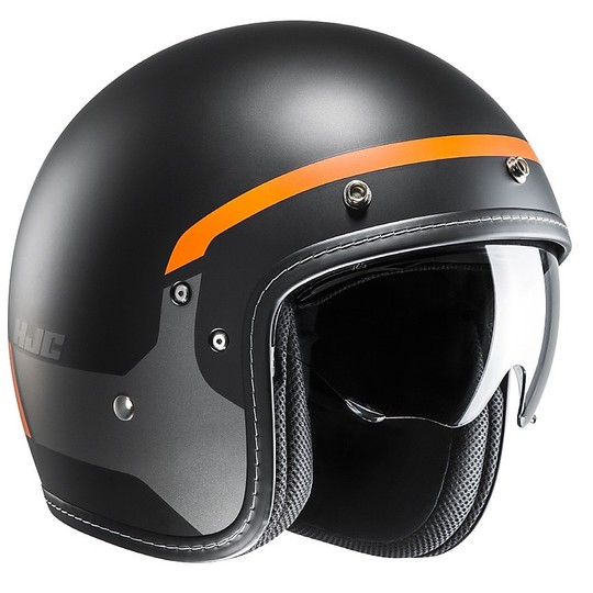 Helmet Motorcycle Helmet HJC FG-70s Modik MC7SF Black Orange