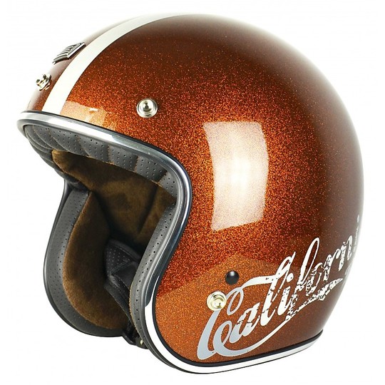 Helmet Motorcycle Jet Source First Cali Root Beer Glitter