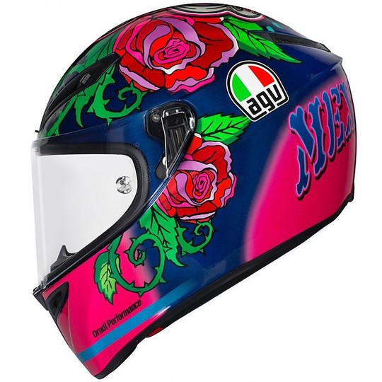Helmets Integral AGV Fast S Replica Salom 2016