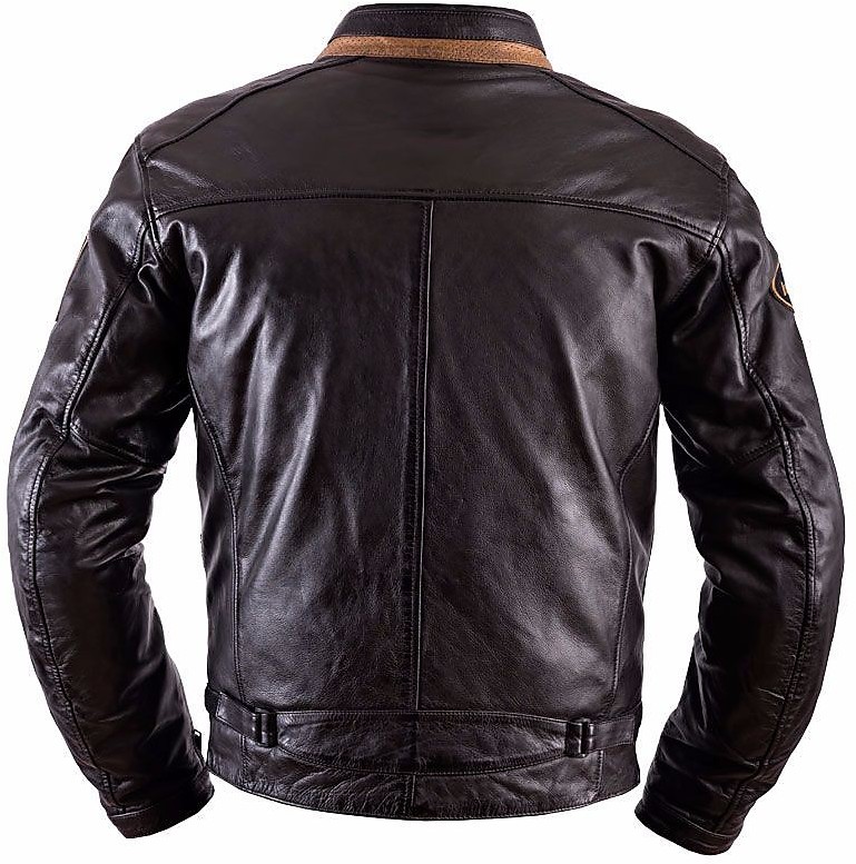 Helstons Leather Motorcycle Jacket Model Ace Rag Vintage Brown For Sale ...
