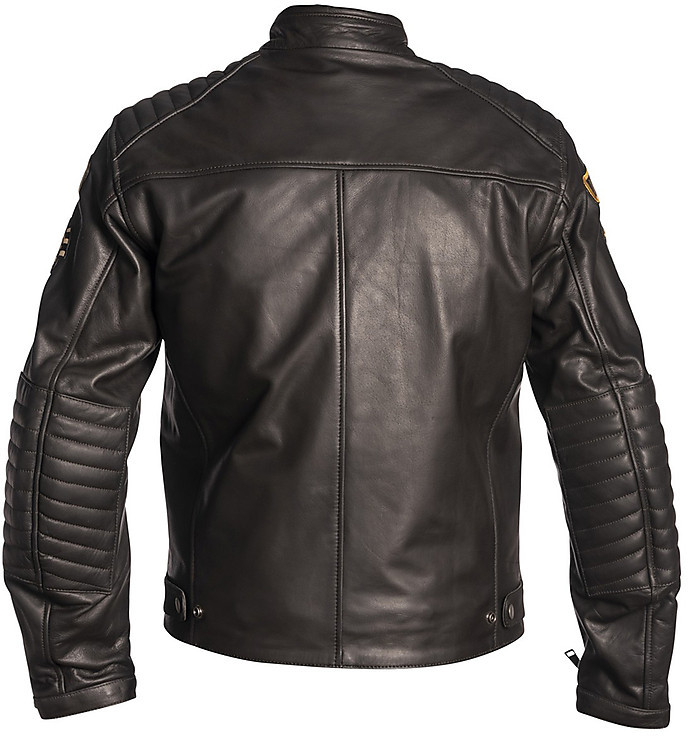 Helstons Leather Motorcycle Jacket Model Joker Brown Buffalo Leather ...