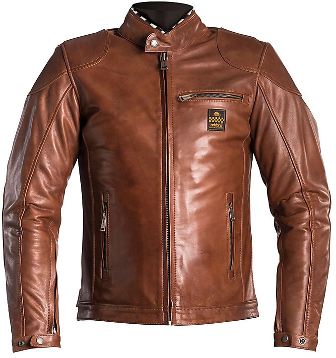 helstons trust motorcycle leather jacket