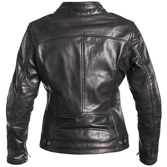 Helstons Leather Woman Jacket Sarah Model Black