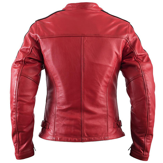 Helstons Leather Woman Motorcycle Jacket Model KS70 Femme Black