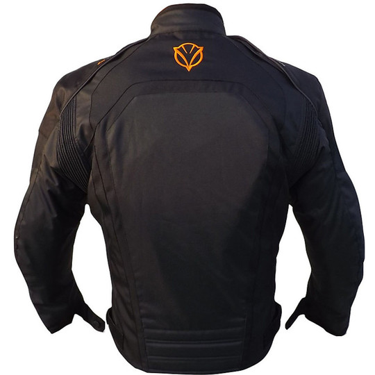 Hero Moto Jacket Fabric Technician 4 Seasons 884 Black Removable