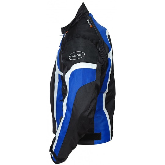 Hero Moto jacket Fabric Technician 4 Seasons HR 895 Black Blue