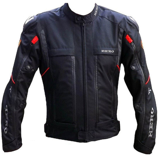 Hero Moto Jacket Fabric Tecnoxo 4 Seasons Waterproof Traforato
