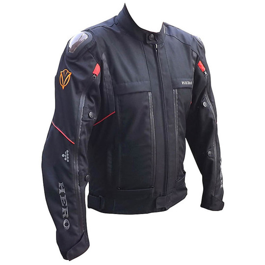 Hero Moto Jacket Fabric Tecnoxo 4 Seasons Waterproof Traforato