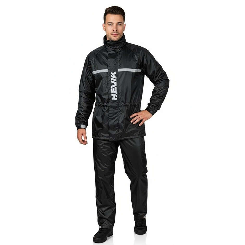 Hevik DRY LIGHT Rain Suit 2 Pieces Black