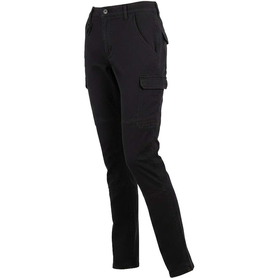 Hevik Neptune Lady Black Cargo Stoff Motorradhose