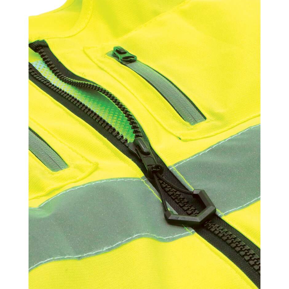 High Visibility Vest OJ Flash 2 Fluorescent Yellow