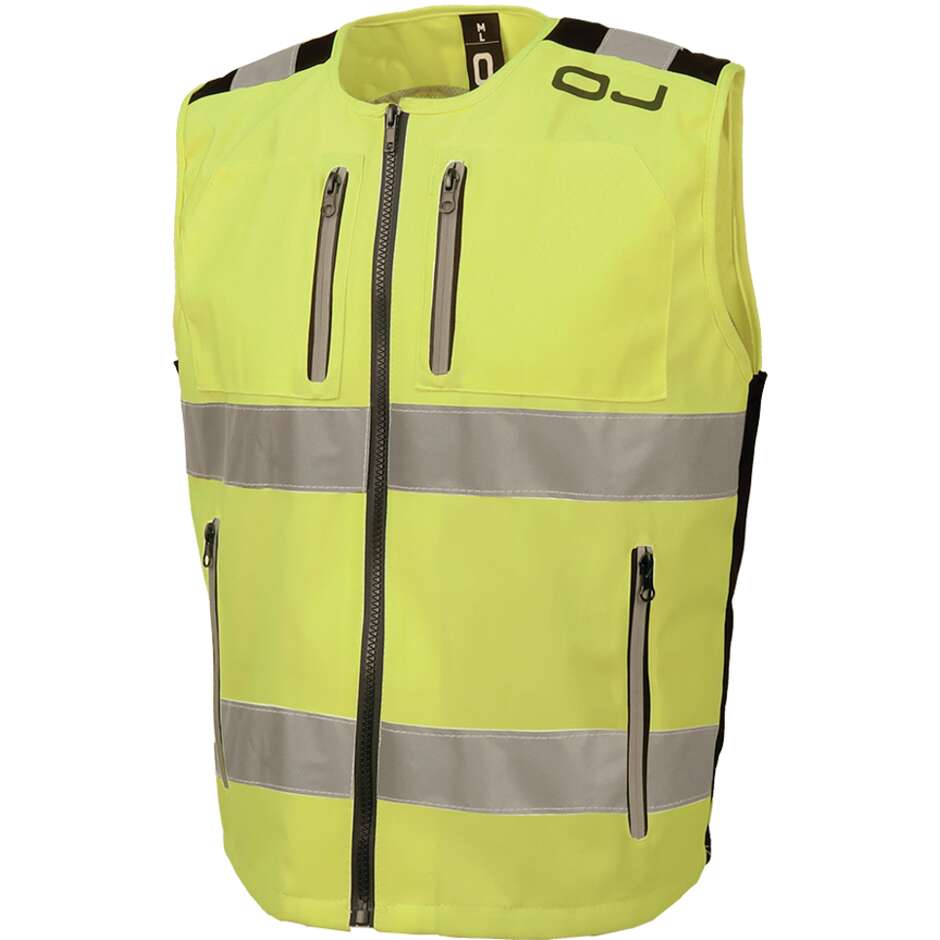 High Visibility Vest OJ Flash 2 Fluorescent Yellow