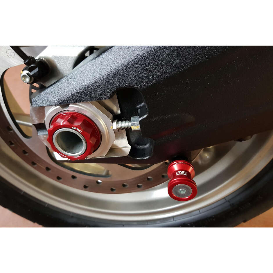 Hinterradmutter DA401 Ducati CNC Racing Schwarz
