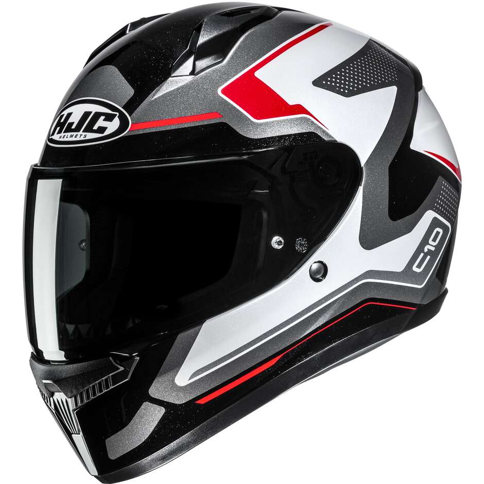 HJC C10 CRIC MC1 Integralhelm für Motorräder, Rot