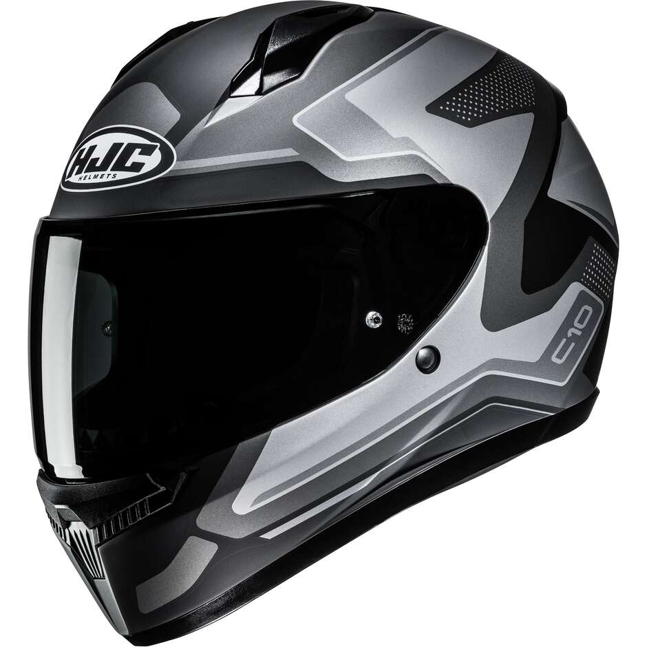 HJC C10 CRIC MC5SF Full Face Motorcycle Helmet, Matte Black