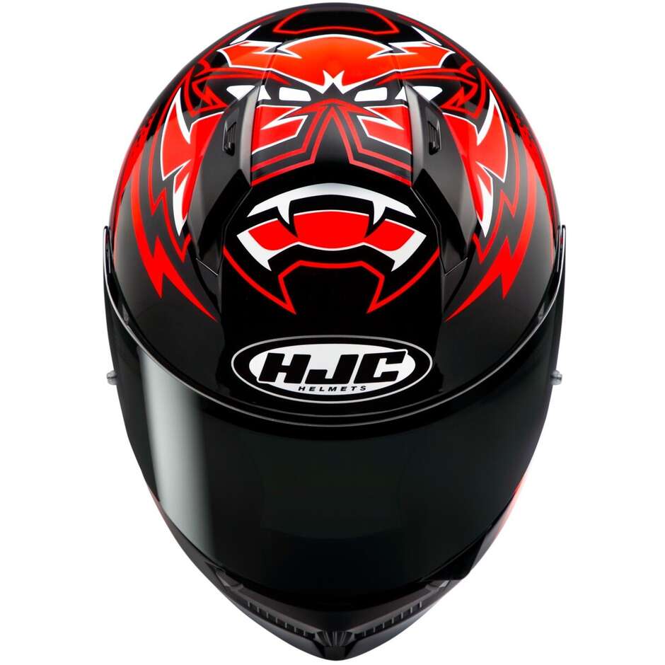 Hjc C10 DIABLO MASK MC1 Integraler Motorradhelm