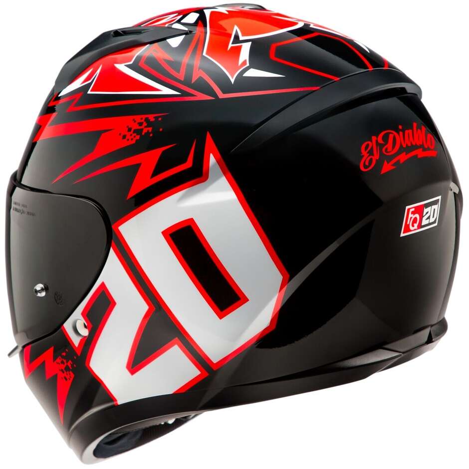 Hjc C10 DIABLO MASK MC1 Integraler Motorradhelm