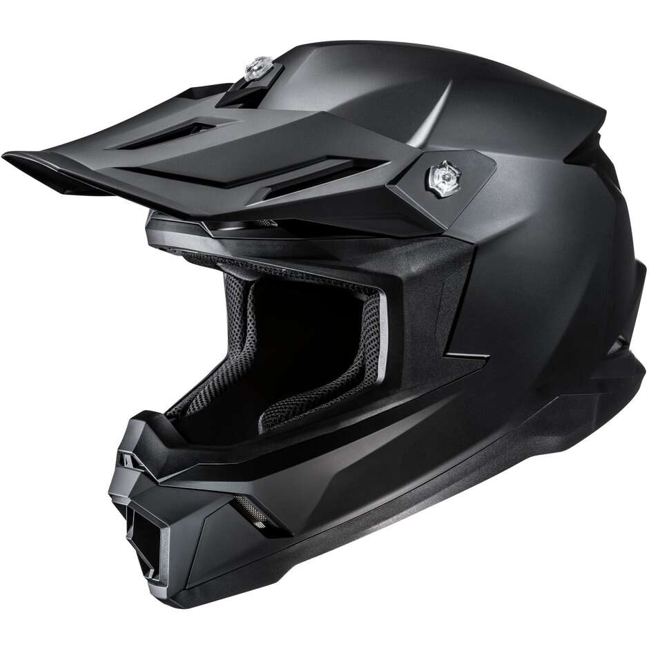 HJC C50 Enduro-Crosshelm, halbmatt, schwarz