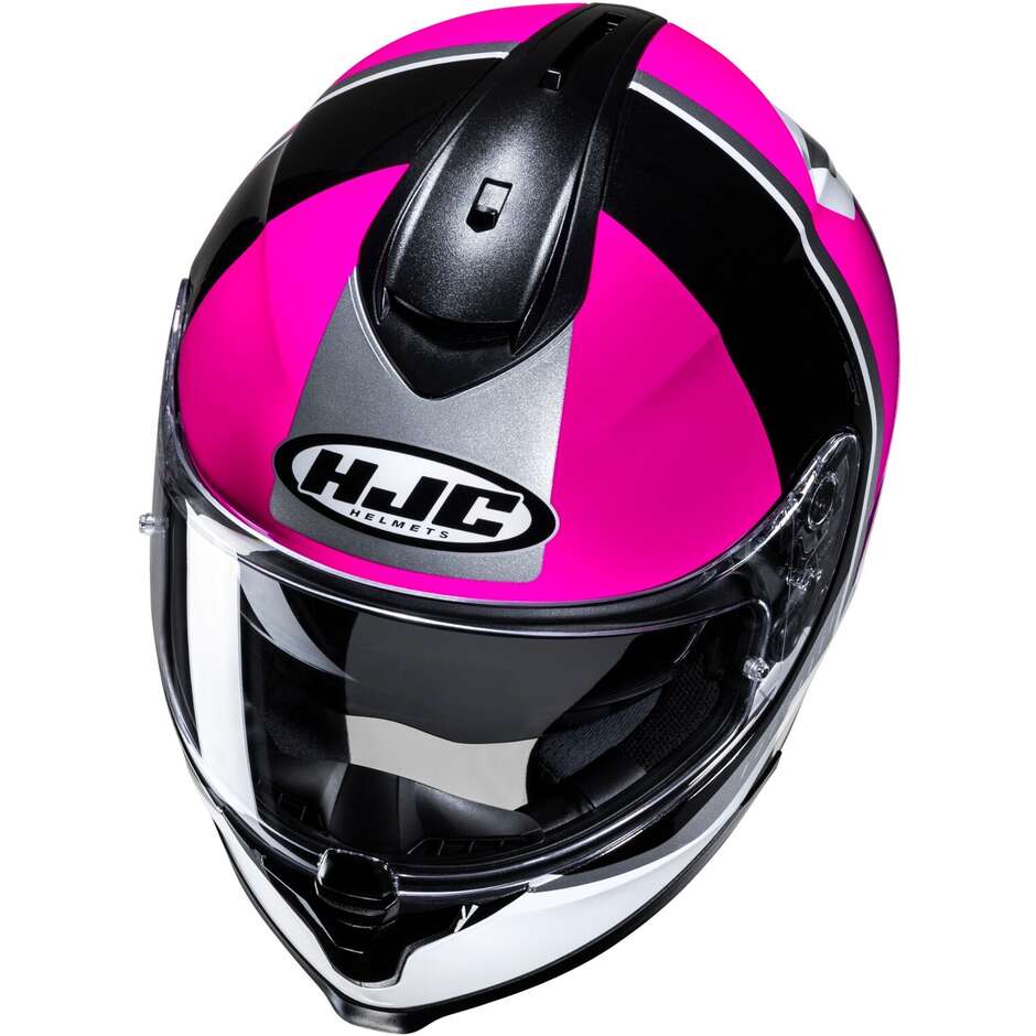Hjc C70N ALIA MC8 Full Face Motorcycle Helmet White Pink