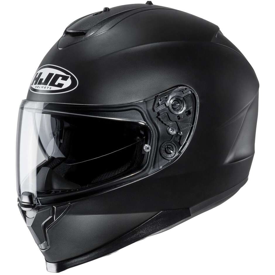 Hjc C70N Semi Matt Black Full Face Motorcycle Helmet