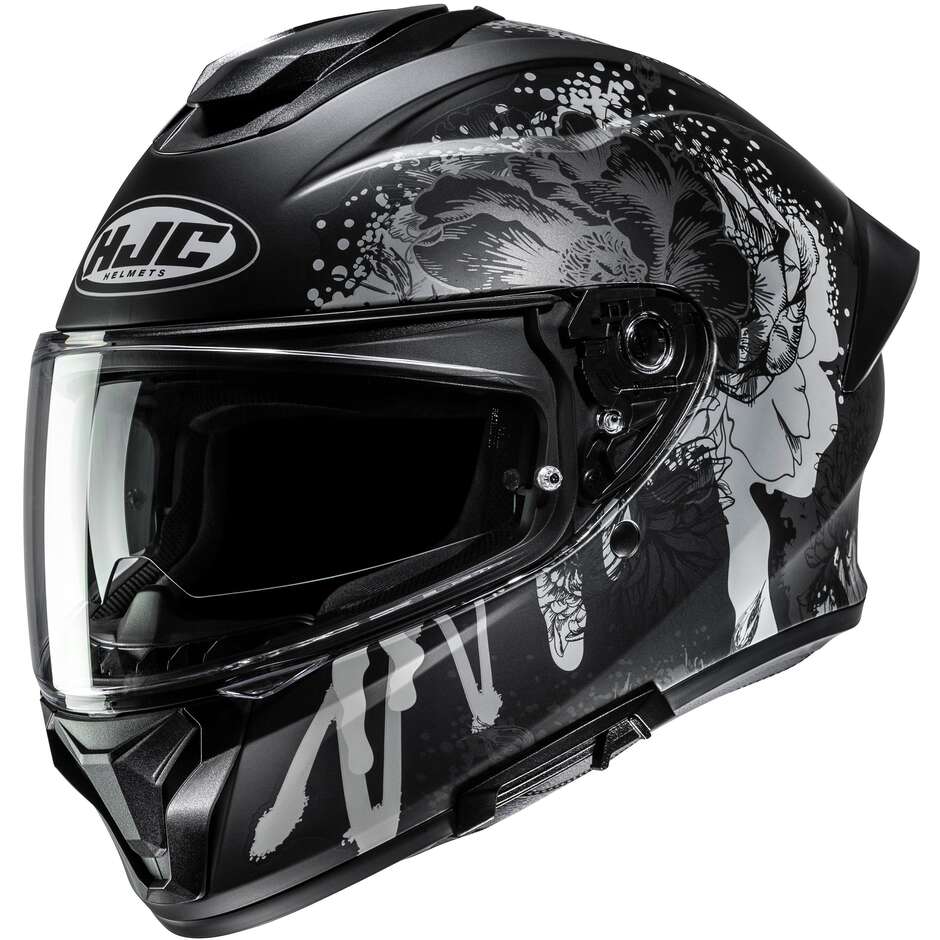 HJC C71 ROKO MC5SF Full Face Motorcycle Helmet, Matte Black