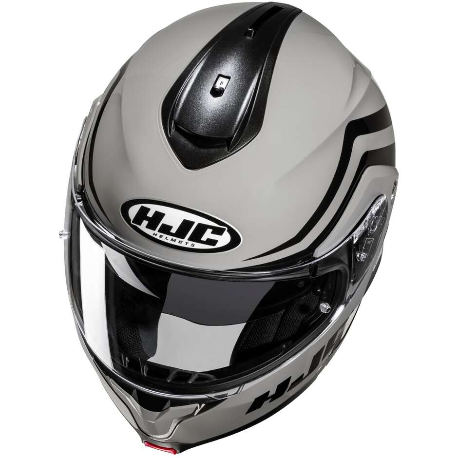 Hjc C91N NEPOS MC5 Modular Motorcycle Helmet Gray Black