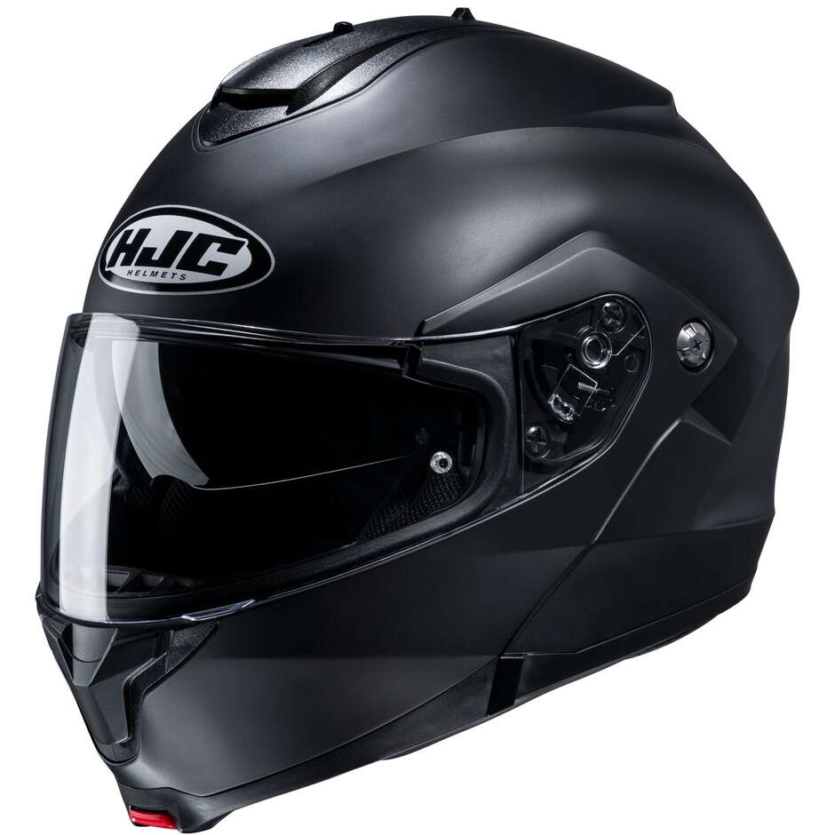 Hjc C91N Semi Matt Black Modular Motorcycle Helmet