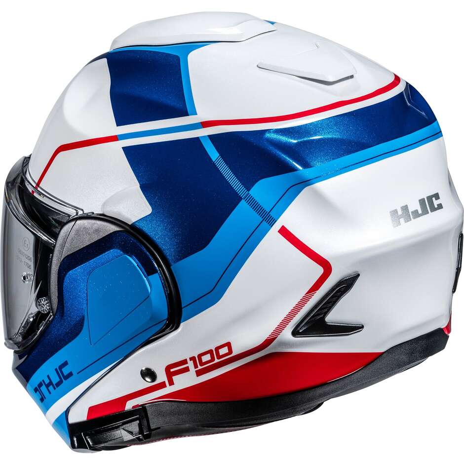 HJC F100 ASTRA MC21 Modularer Motorradhelm P/J Blau Rot