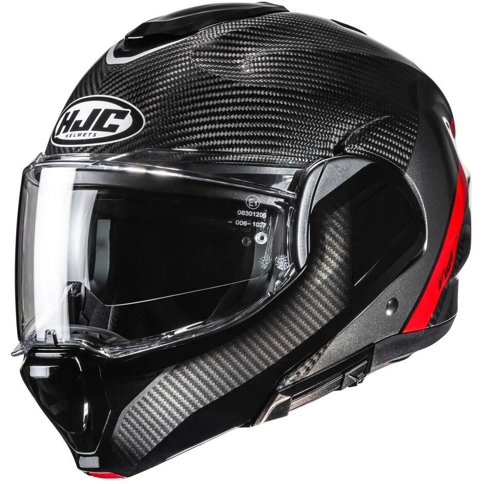 HJC F100 CARBON STAN MC1 Modularer Motorradhelm