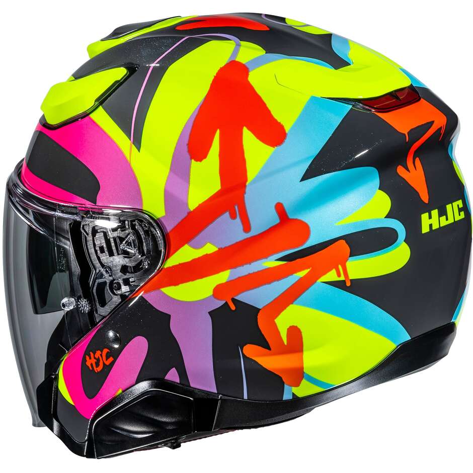 HJC F31 SORA MC38 Jet Motorradhelm
