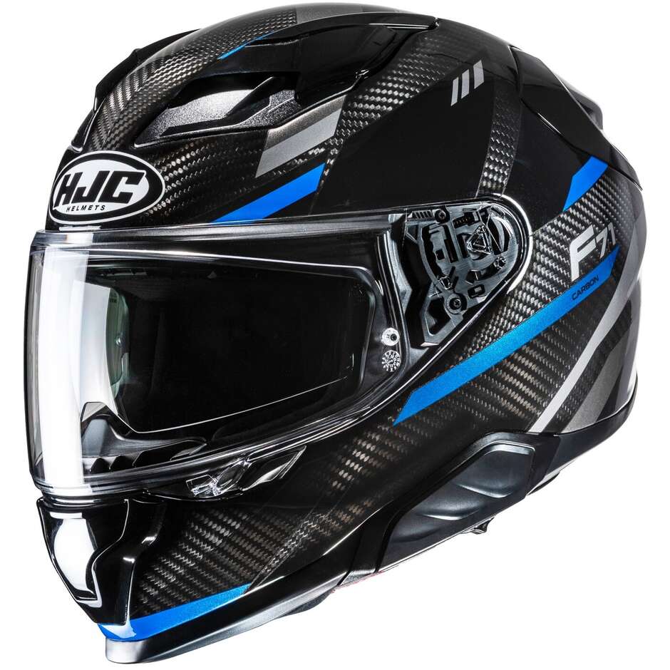 HJC F71 CARBON ESIRA MC2 Full Face Motorcycle Helmet