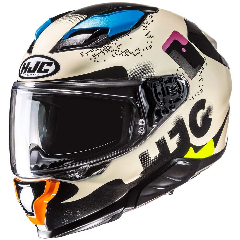 Hjc F71 FACO MC28 Integral Motorcycle Helmet