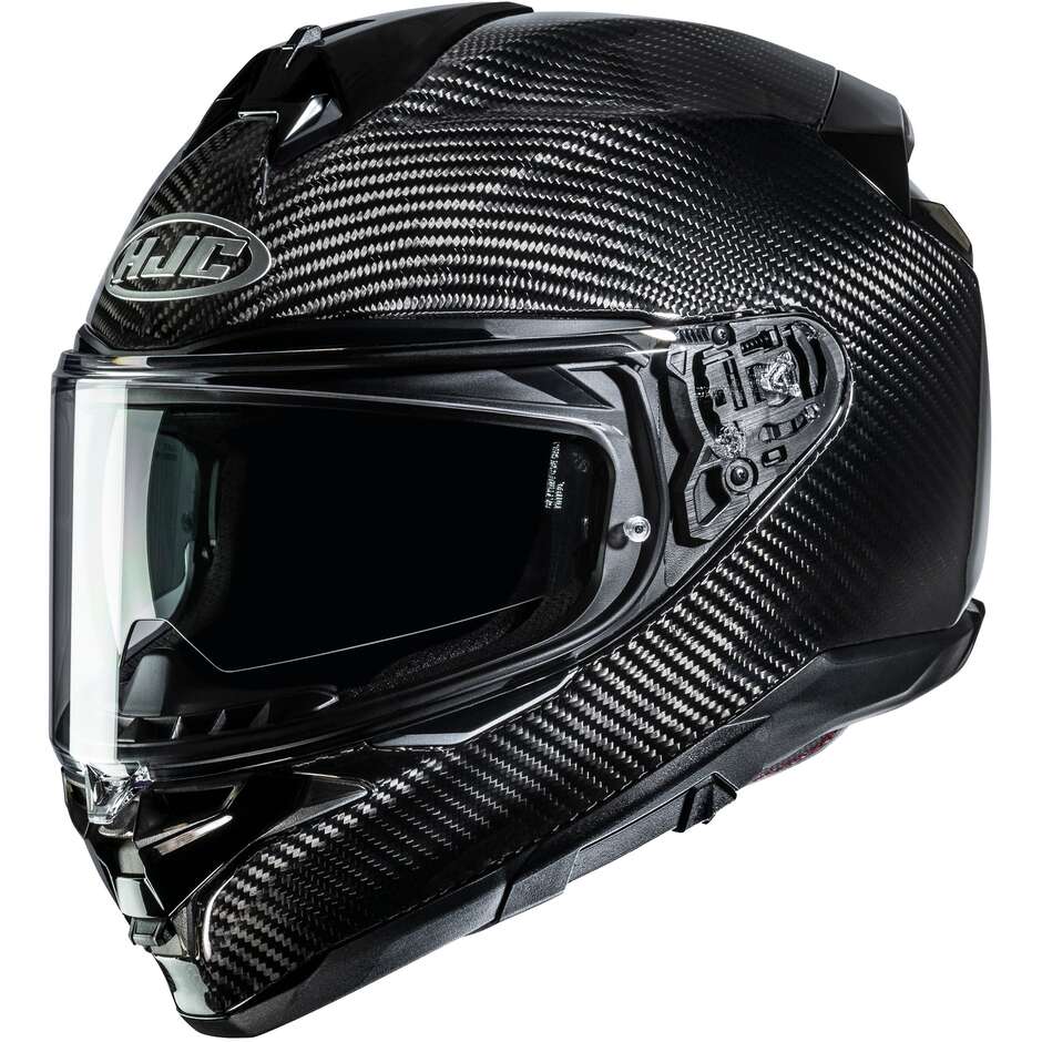 HJC F72 CARBON SOLID Full Face Motorcycle Helmet Black
