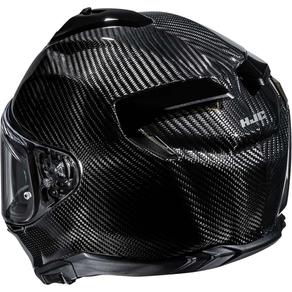 HJC F72 CARBON SOLID Full Face Motorcycle Helmet Black