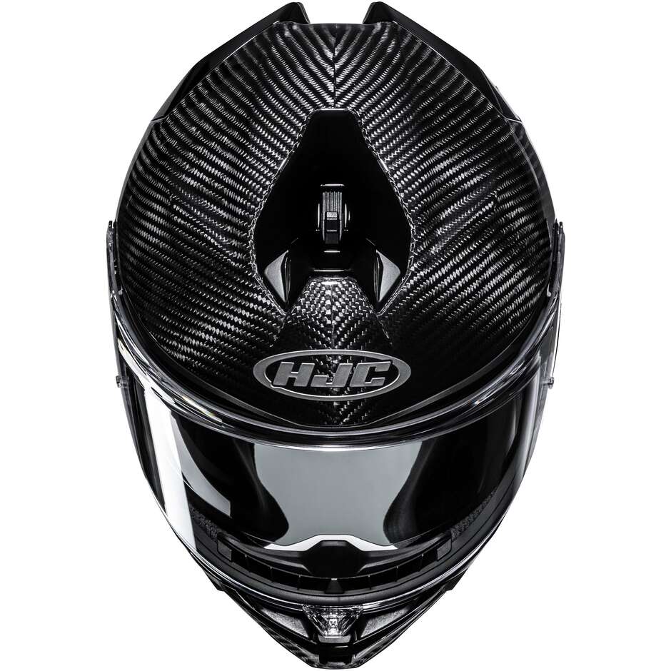 HJC F72 CARBON SOLID Full Face Motorcycle Helmet Black