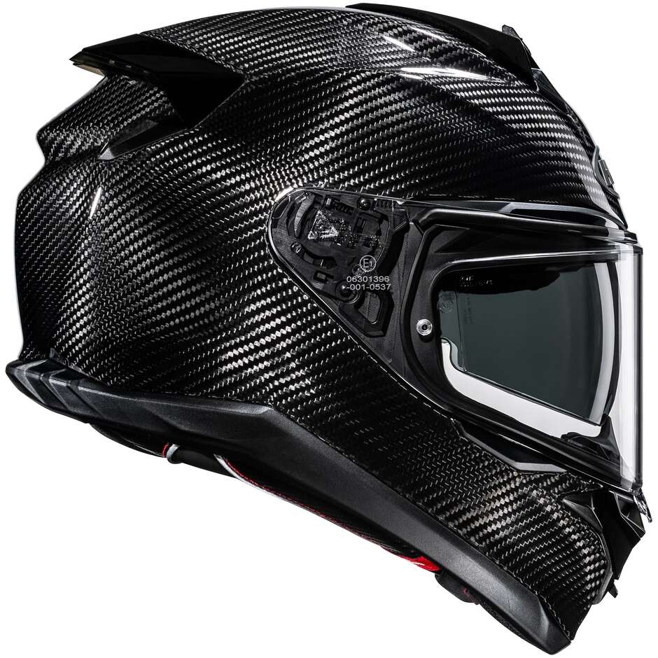 HJC F72 CARBON SOLID Full Face Motorcycle Helmet Black