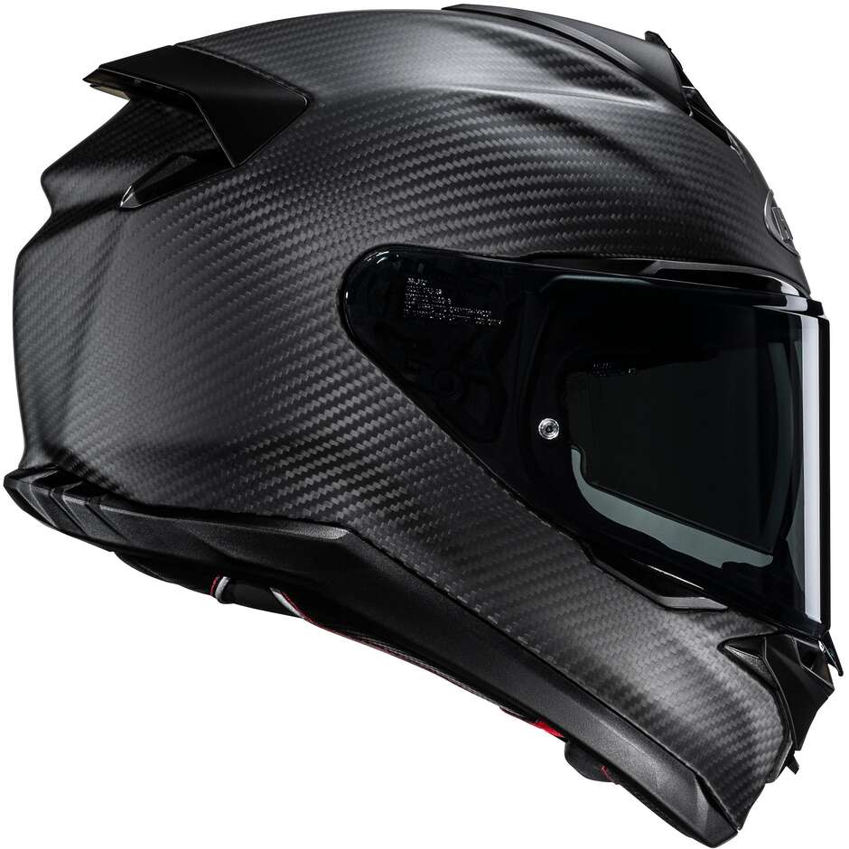 HJC F72 CARBON SOLID Full Face Motorcycle Helmet, Matte Black
