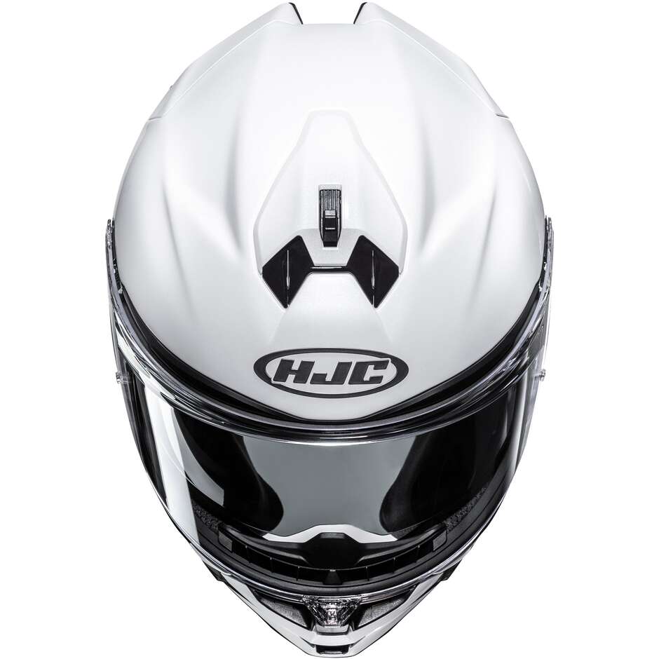 HJC F72 SOLID Integralhelm für Motorräder, Perlweiß