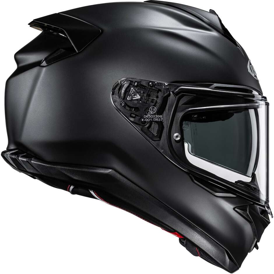 HJC F72 SOLID Integralhelm für Motorräder, seidenmatt schwarz