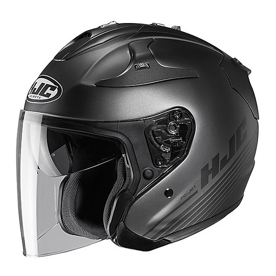 HJC FG-JET PATON MC5SF Matte Black Double Visor Jet Helmet