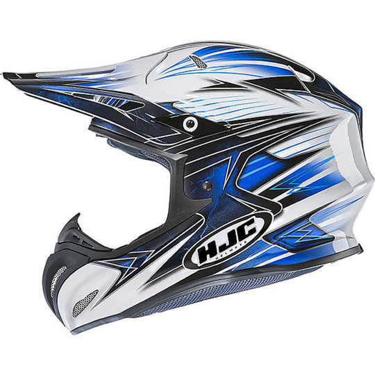HJC Helm Moto Cross X RPHA Silverbolt MC2